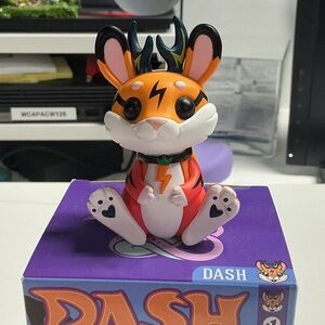 Orange and Black Dash Figurine
